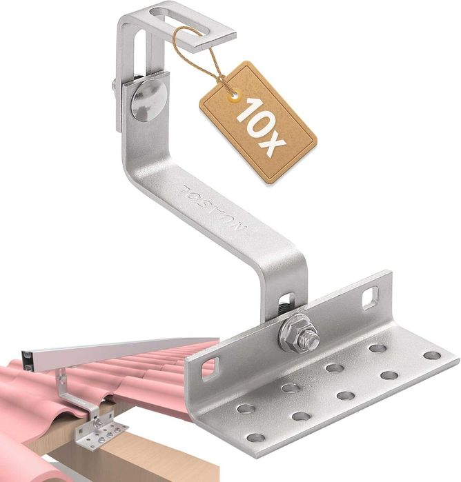 Stelaże do montażu paneli fotowoltaicznych + akcesoria