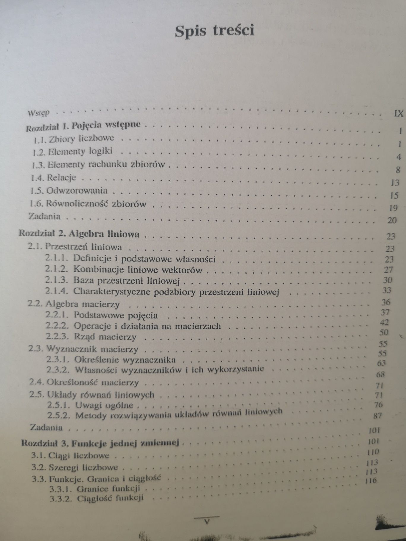 Matematyka. Podręcznik dla studentów kierunków ekonomicznych Dorosiewi