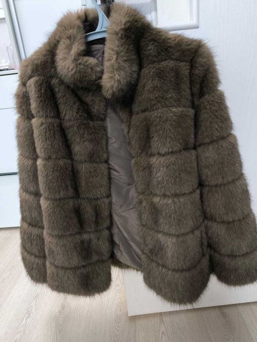 Продам полушубок з штучного меха