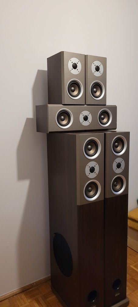 Kino domowe AKIRA 5.1 Subwoofer x2