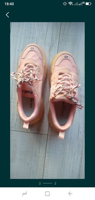 Buty rozmiar 40, różowe