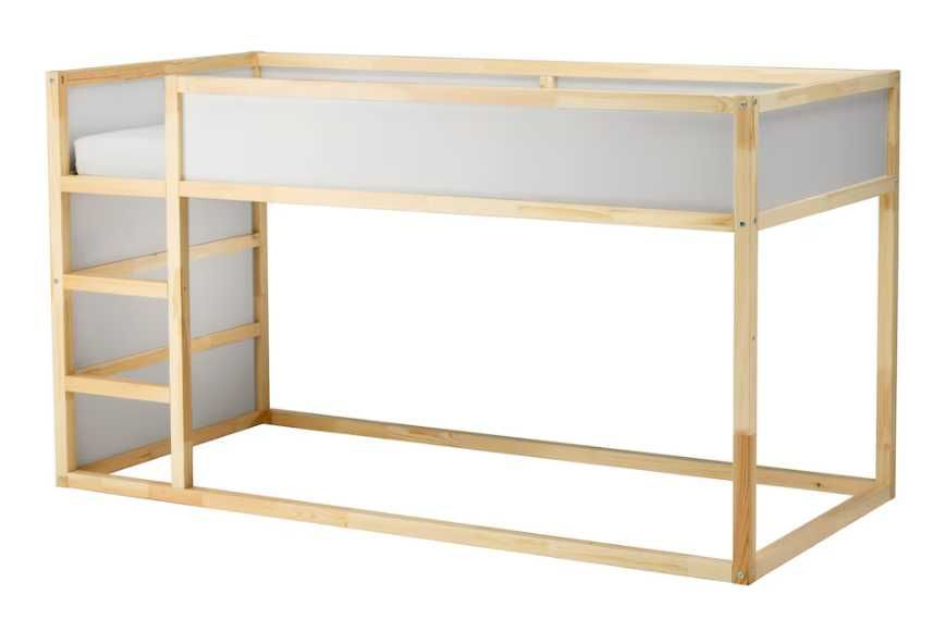 Łóżko dla dziecka - piętrowe - KURA IKEA