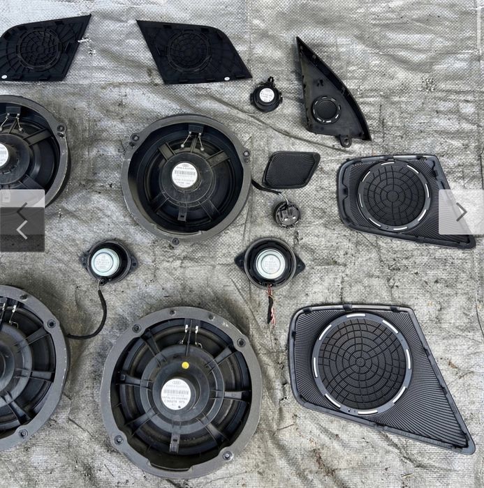 AUDI A4 B8 GŁOŚNIKI BANG&OLUFSEN KOMPLET osłony kombi avant kostki org