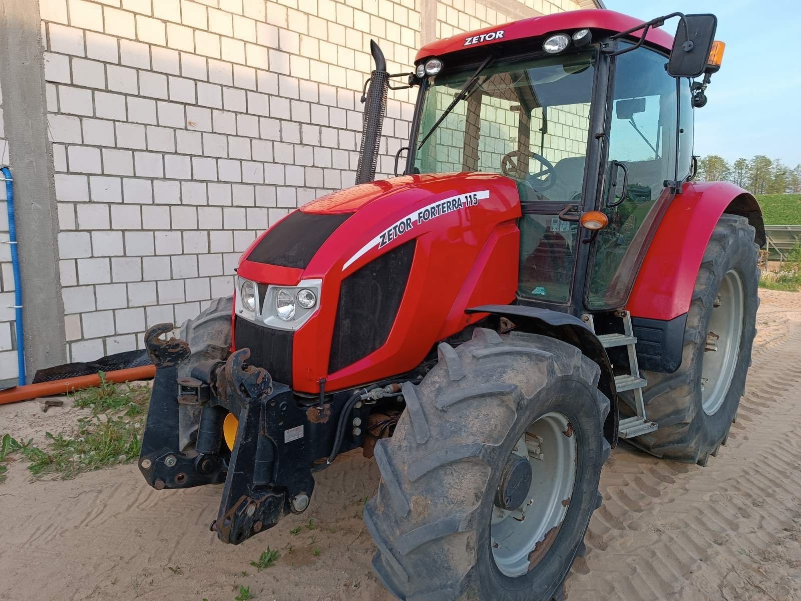 Ciagnik zetor forterra 115 tuz wom 2011 rok