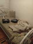 Cama solteiro colchão e estrado.