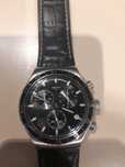 Relógio Swatch,antigo, pulseira em pele