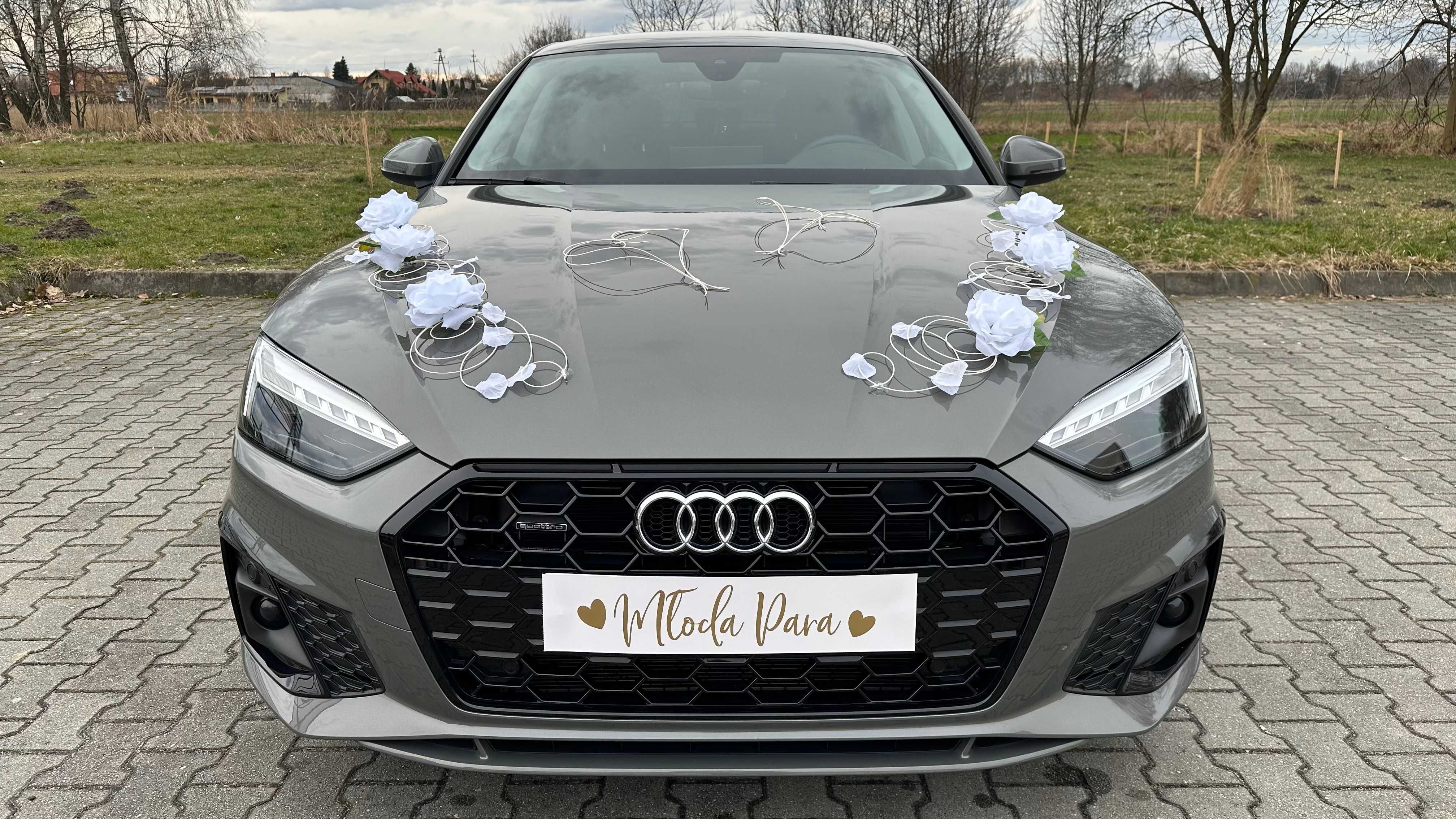 Auto do ślubu / na wesele | Samochód Audi A5 Sportback S Line 2023r