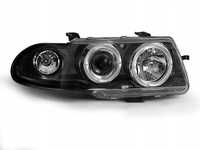 LAMPY OPEL ASTRA F 91-94 RINGI SOCZEWKI BLACK