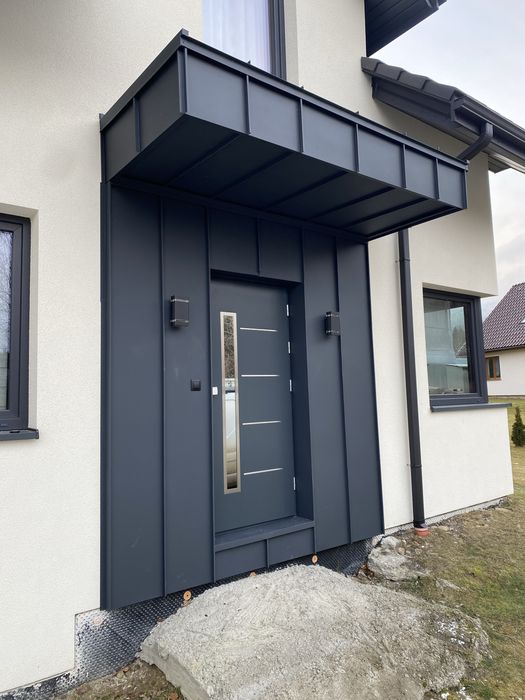 Obróbki blacharskie elewacje wentylowane dachy konstrukcje drewniane