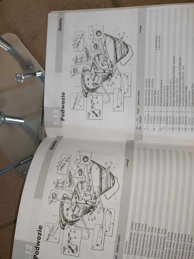 Zestaw kpl sciagacz silnika+katalog czesci instrukcja simson s51