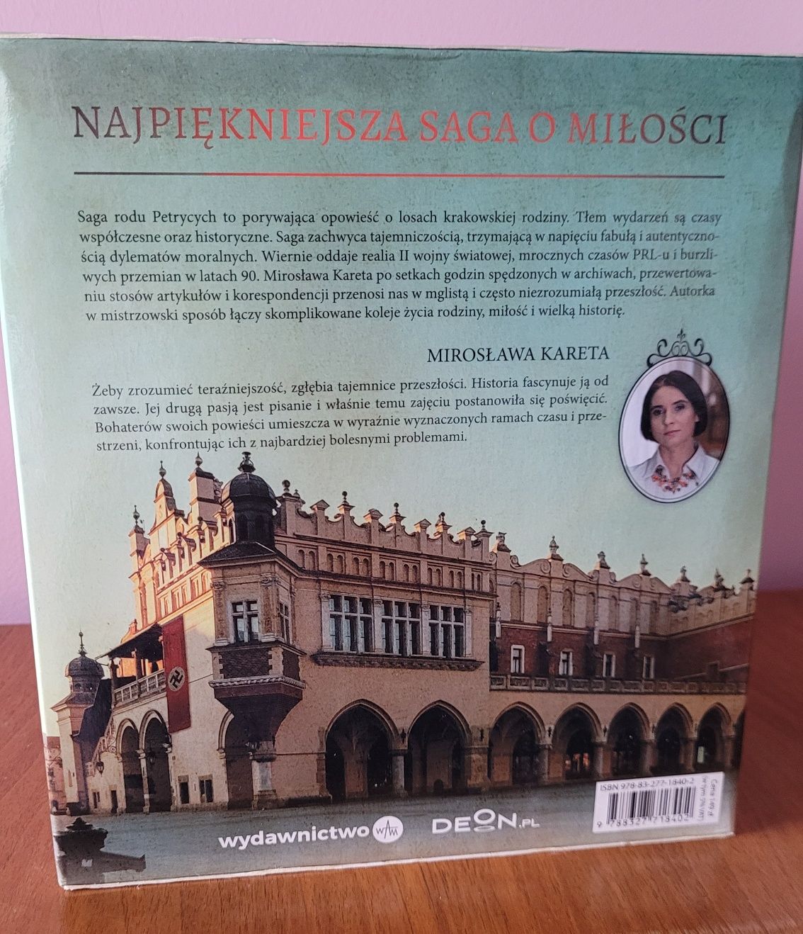 5 tomów serii Saga rodu Petrycych - autorka: Mirosława Kaleta