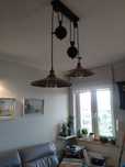 Lampa sufitowa regulowana