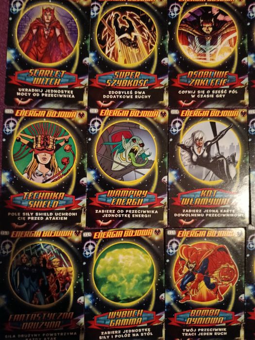 Karty Marvel Spider Man Heroes & Villains