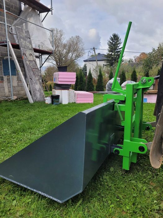 Łyżka łycha na tył ciągnika do wywozu śniegu ziemi gruzu Pług Szufla