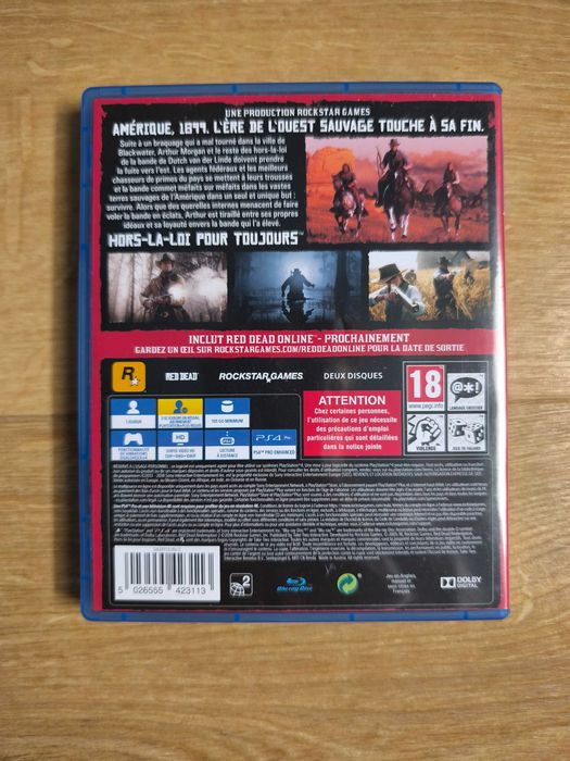 Gra Red Dead Dedemption 2 na konsole PS4