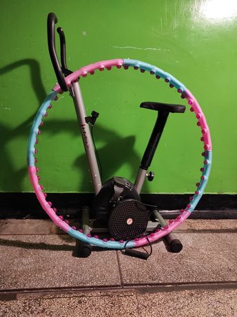 Zestaw treningowy (rowerek, hula hop i twister)