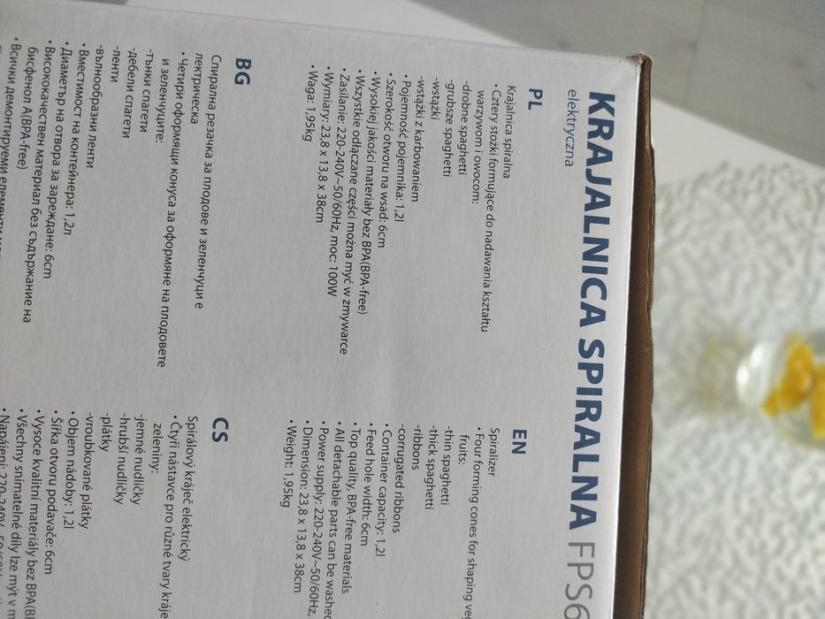 Krajalnica spiralna