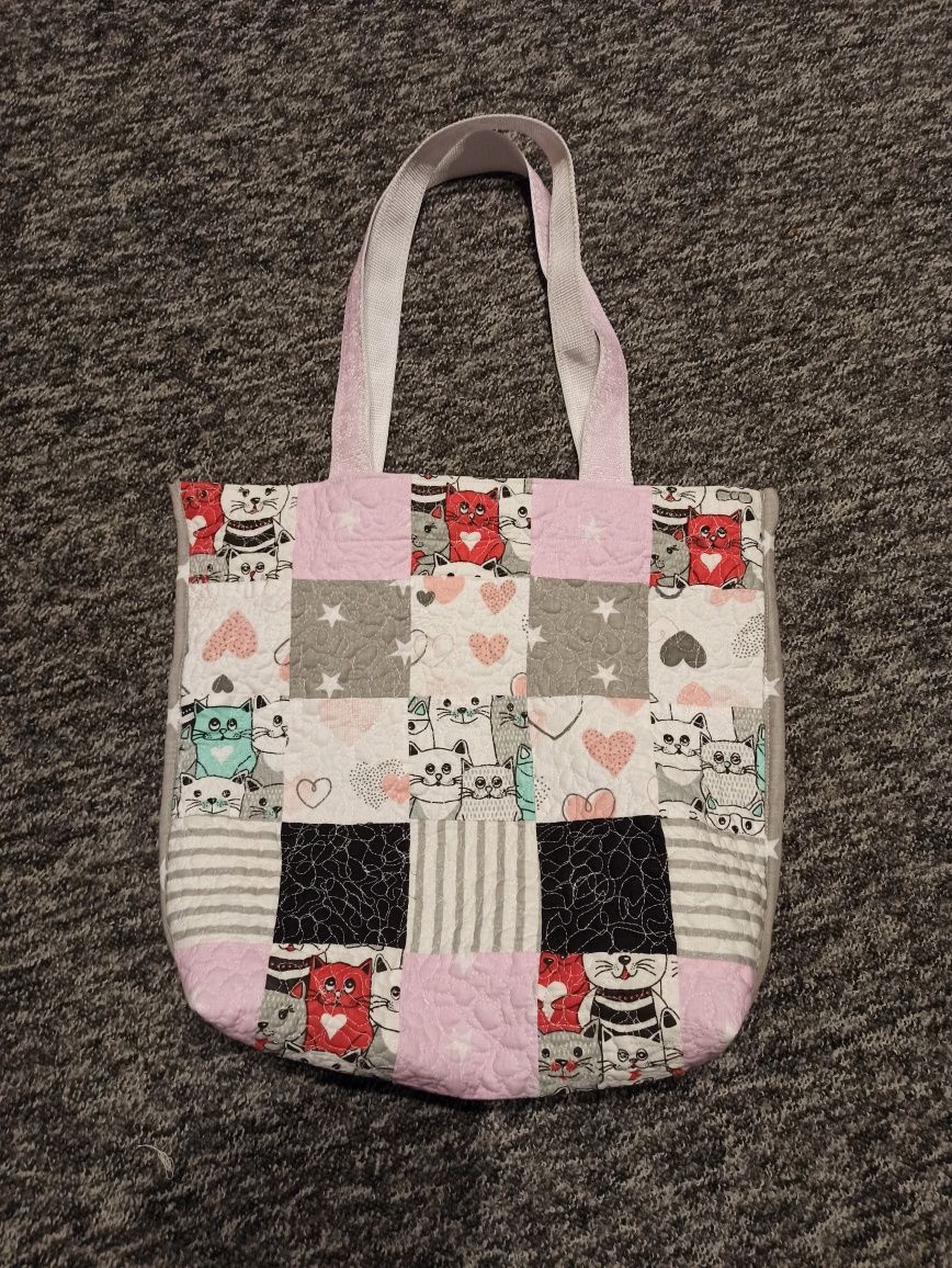 Torba Shopper Handmade Patchwork