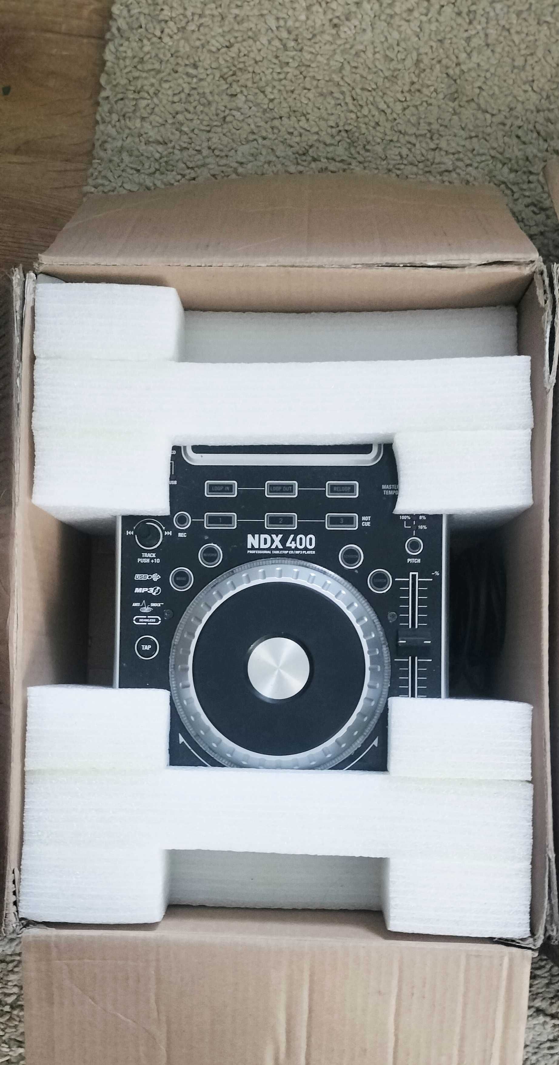 2xCDJ Numark NDX400 + Mikser Behringer DJX900