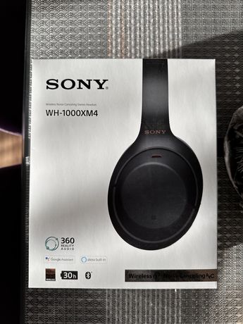 Навушники Sony WH-1000XM4 Black