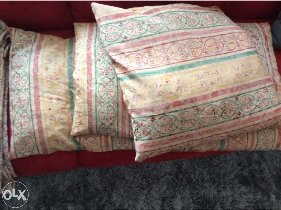 Cortinados Duplos de Sala 4,70mt + Varão + Acessórios