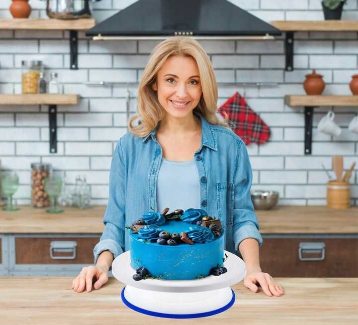 Patera obrotowa do ciasta tortu plastikowa Outlet