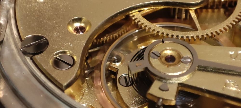 Impecável Relógio de bolso Omega Caixa Prata