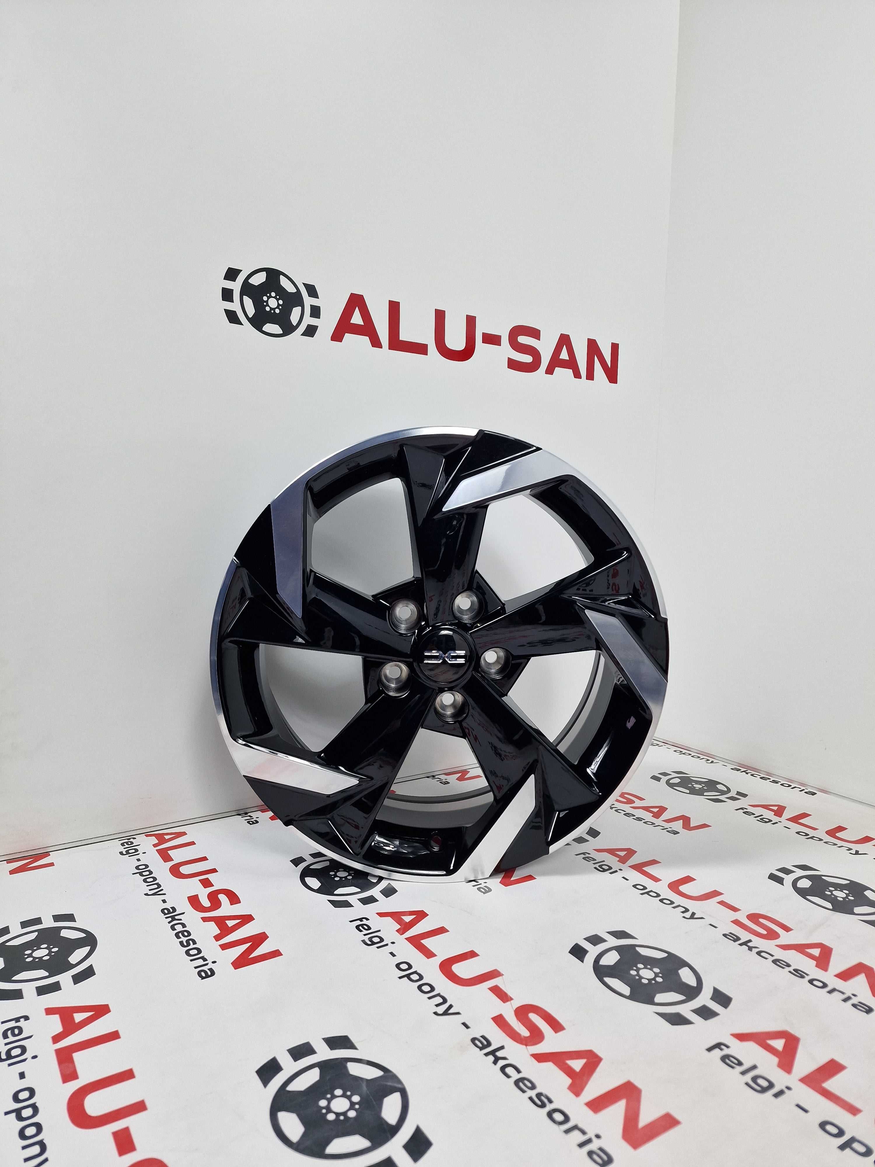 NOWE alufelgi DACIA 17" 5x114,3 Duster - Czarne