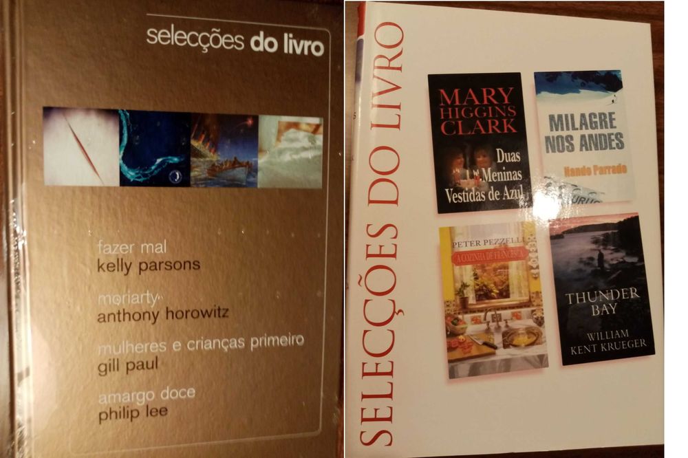 livros: coleção “Selecções do livro” (44 romances, 11 volumes)