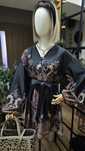 Cudowna sukienka Cocomore satynowa wzory Boho oversize