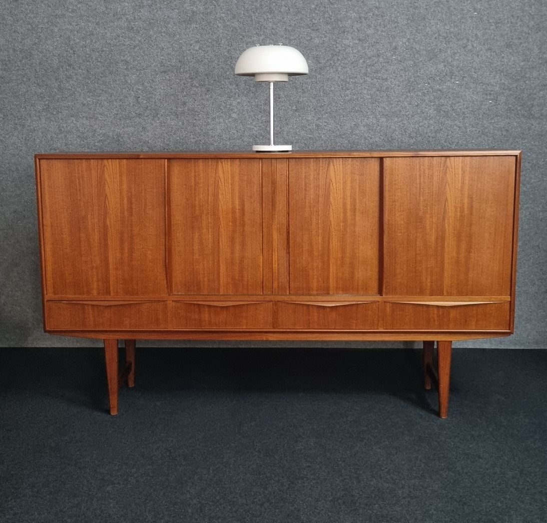 Komoda Sideboard Teak Dania lata70 Sejling Skabe