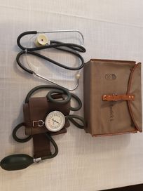 Ciśnieniomierz zegarowy, stetoskop Erkasimplex