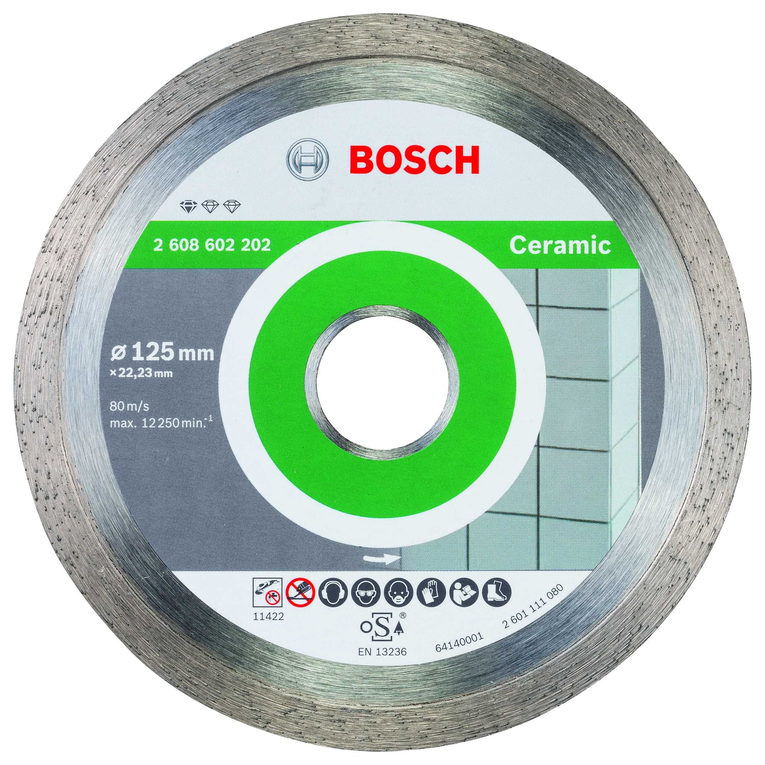 Диск алмазний по керамічній плитці Bosch Standard for Ceramic 230х22.2