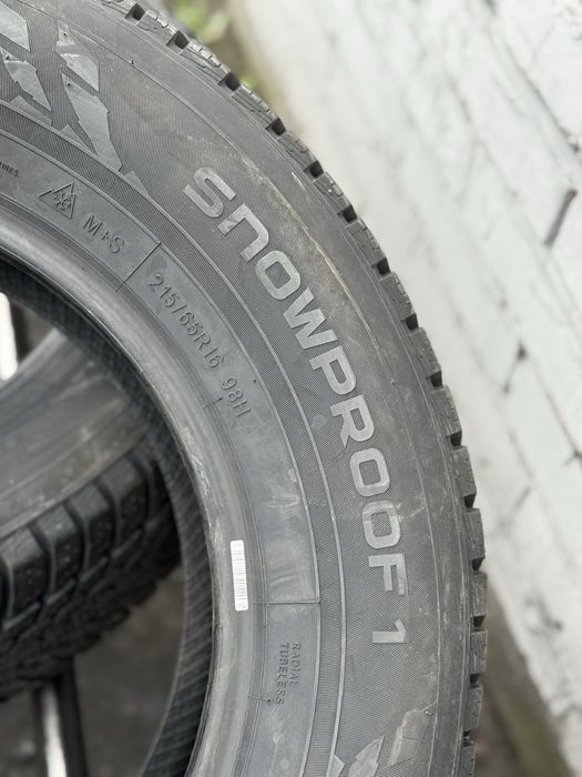 Топова шина‼️Nokian Snowproof 1 98Н 215/65 r16 Нова‼️