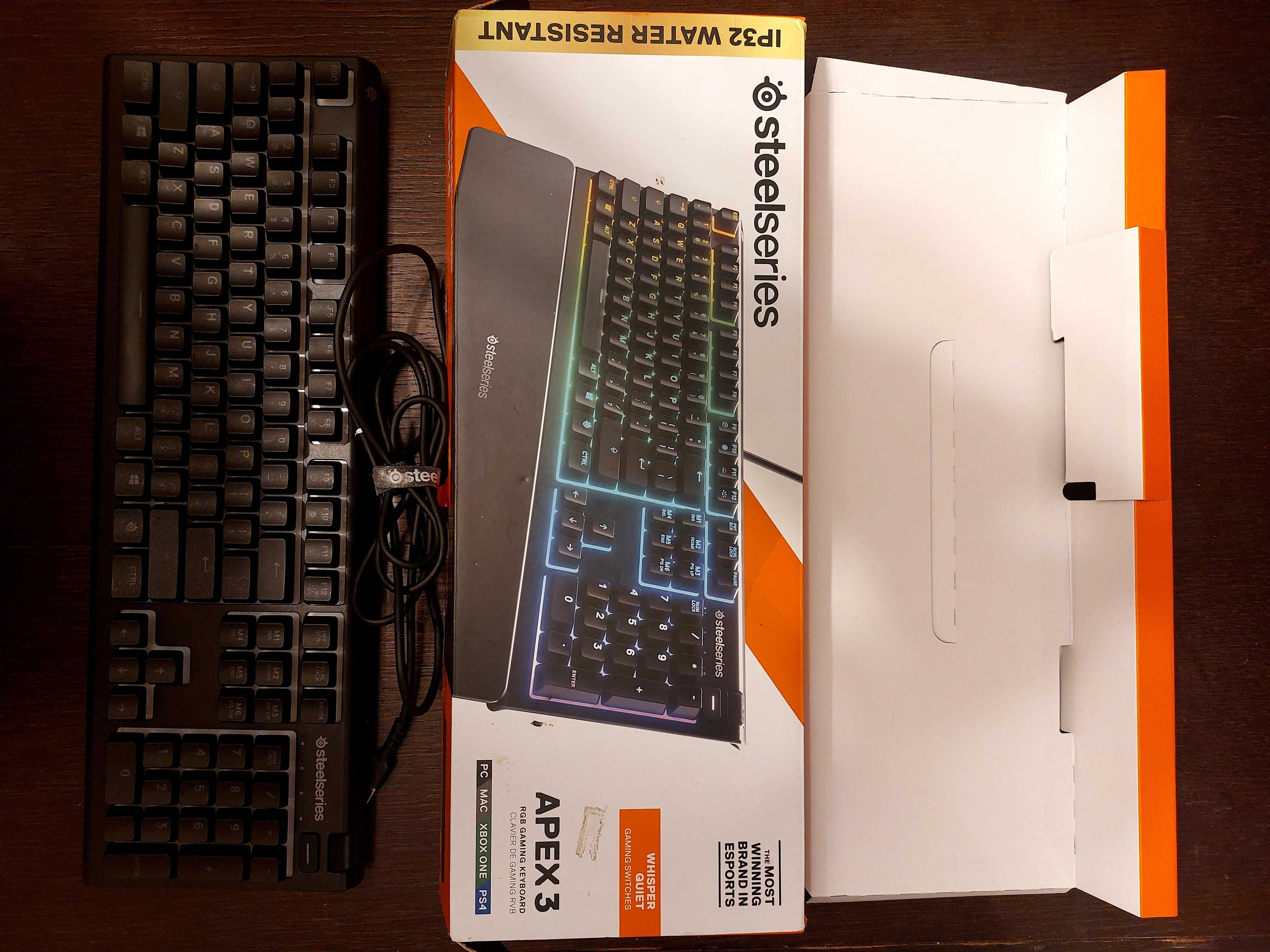 Klawiatura steelseries apex 3 stan bardzo dobry