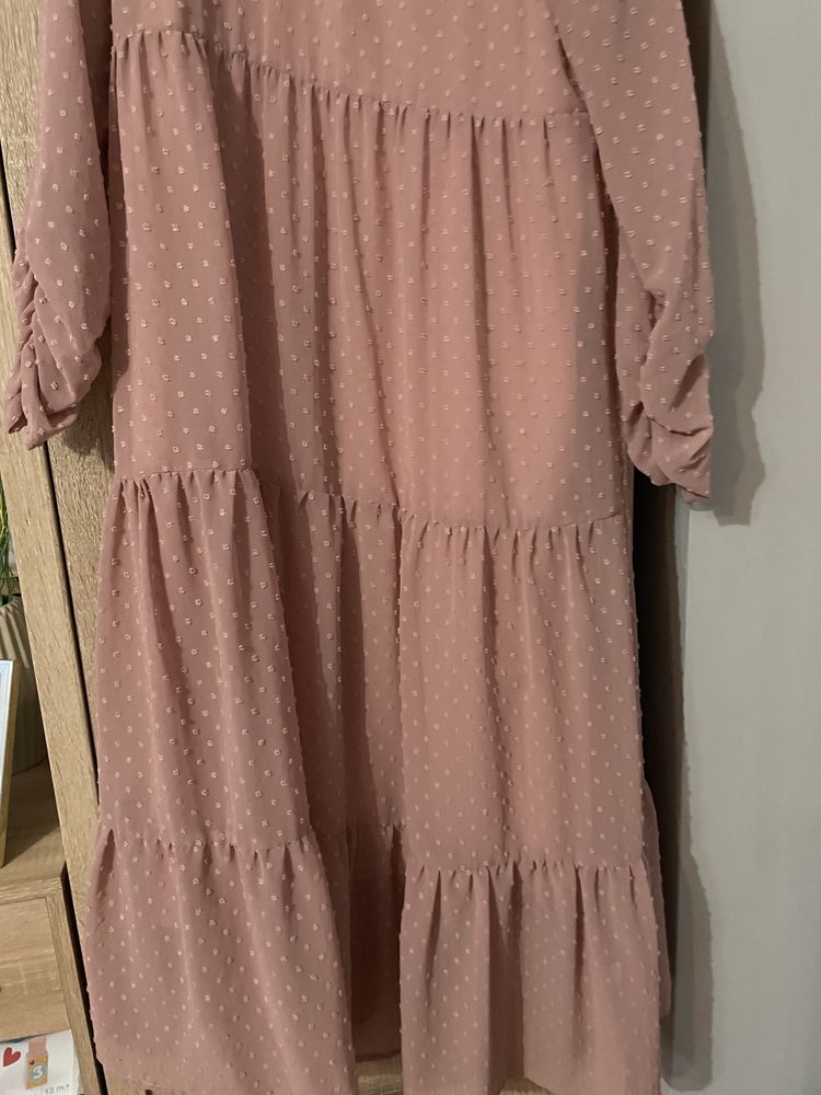 Sukienka ciazowa suknia maxi oversize S