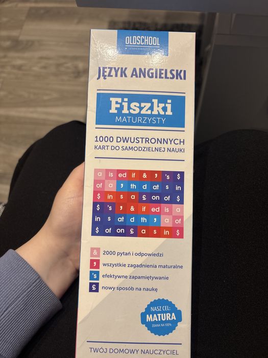Język angielski Fiszki maturzysty