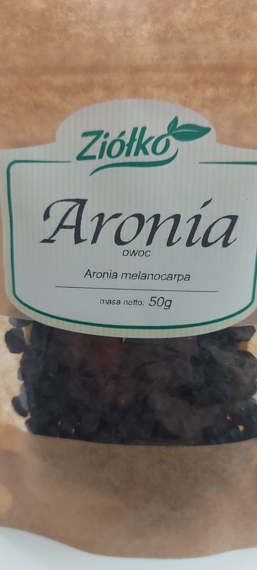 Aronia owoc 50g układ krwionośny, miażdzyca, wzrok