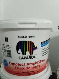 Tynk elewacyjny silikonowy firmy Caparol barwy Graphit 18