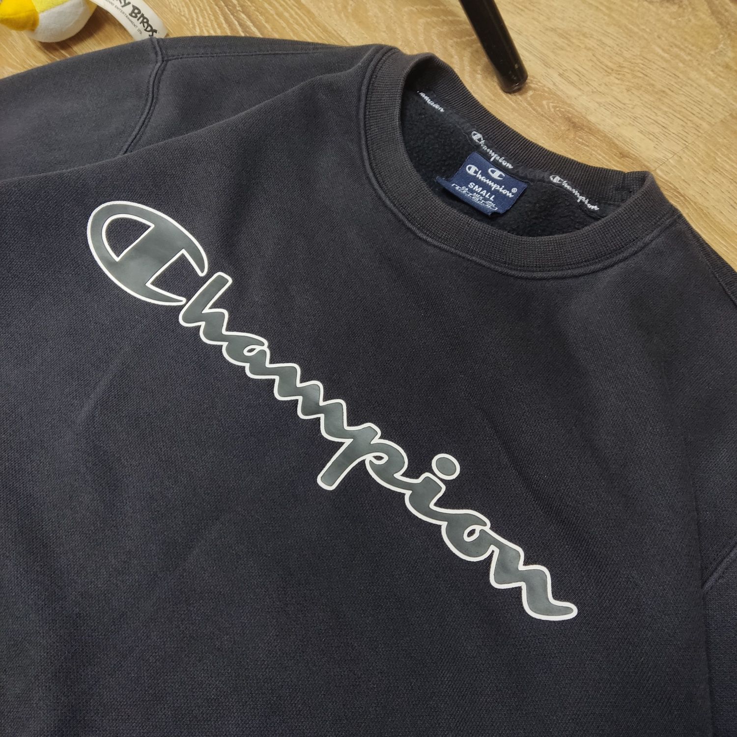 Champion sweatshirt logo center / чемпіон світшот