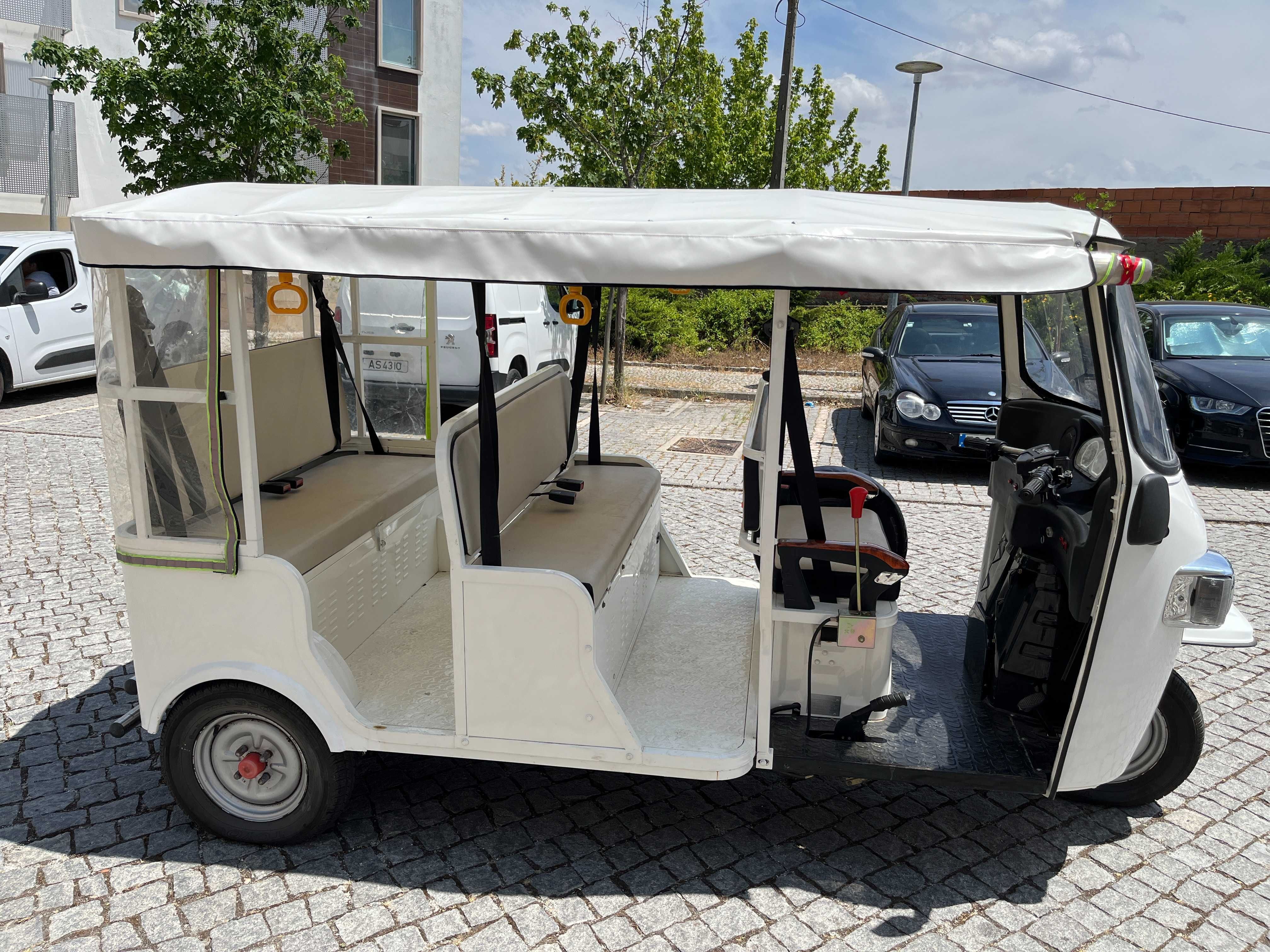 Tuk Tuk Elétrico 5 lugares-NOVO-Para Desocupar-Entrego em Todo o País