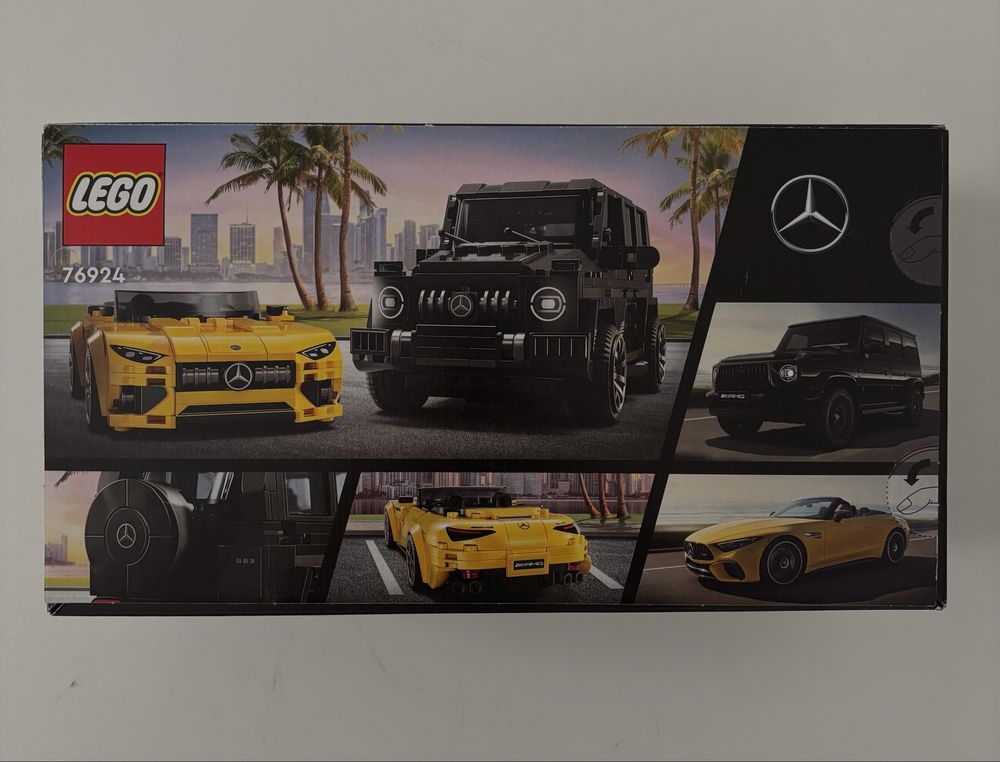 LEGO 76924 Speed Champions Mercedes AMG G63 SL63 klocki nowe oryginaln