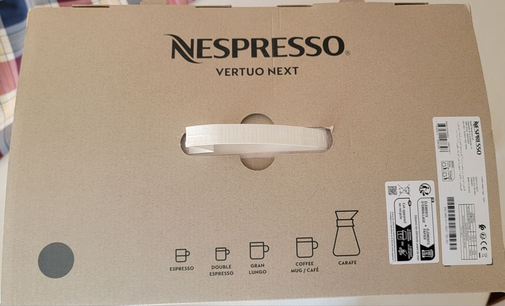 Nespresso Vertuo Next Gray