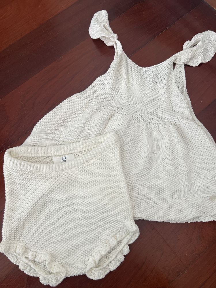 Conjunto menina croche