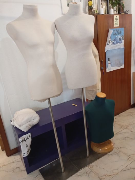 Manequins para loja de roupa