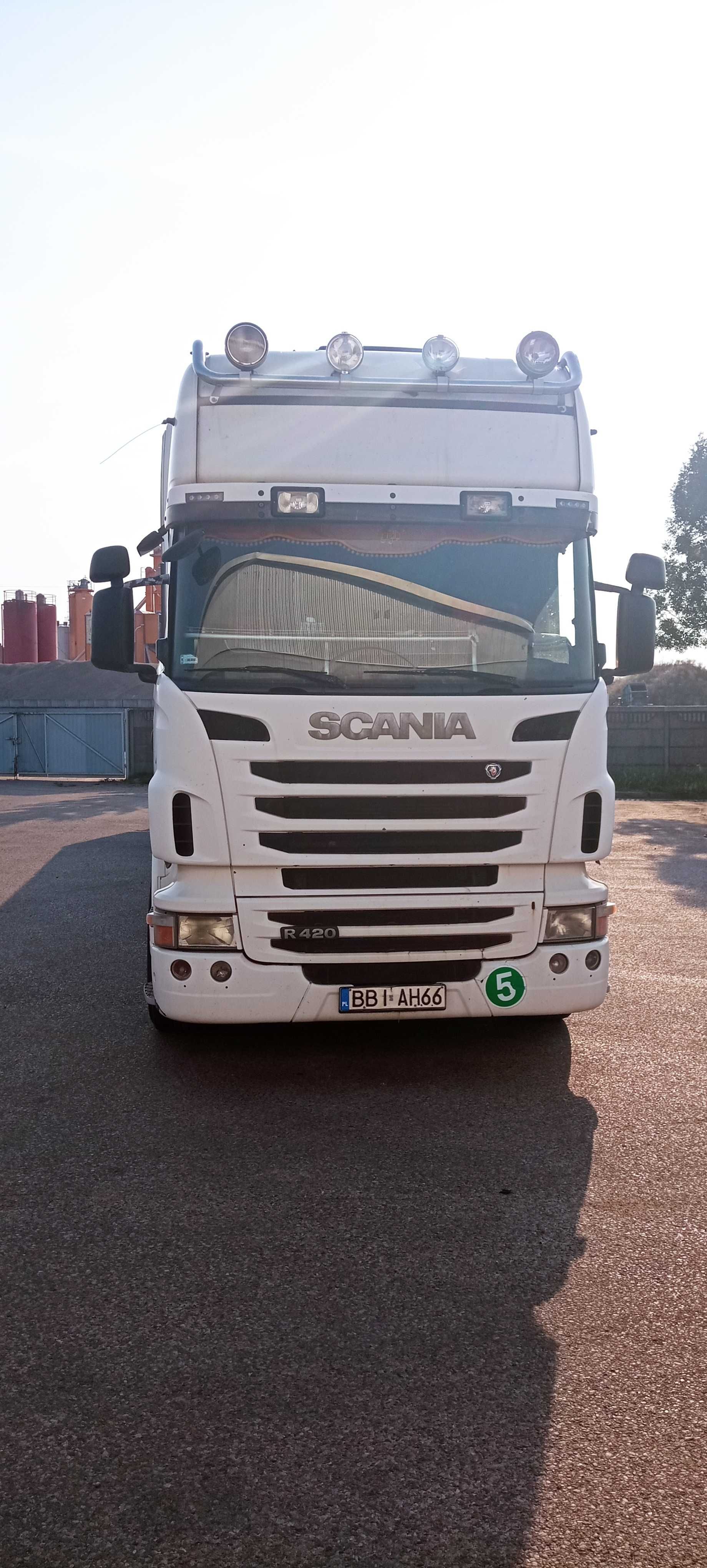 Scania R420 retarder