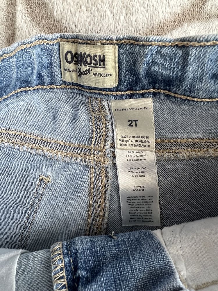 Шорти джинсові Oshkosh 1,6-2 роки