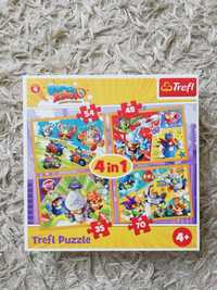 Puzzle Trefl Super zings 4w1