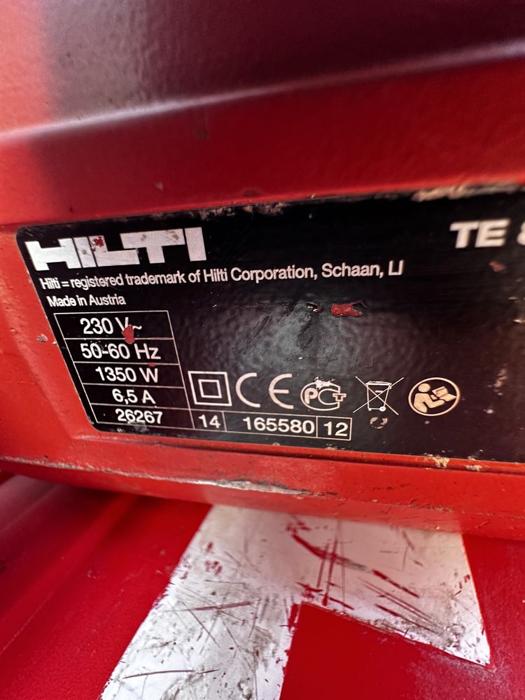 Отбойный молоток Hilti TE 805 Отбойник Перфоратор