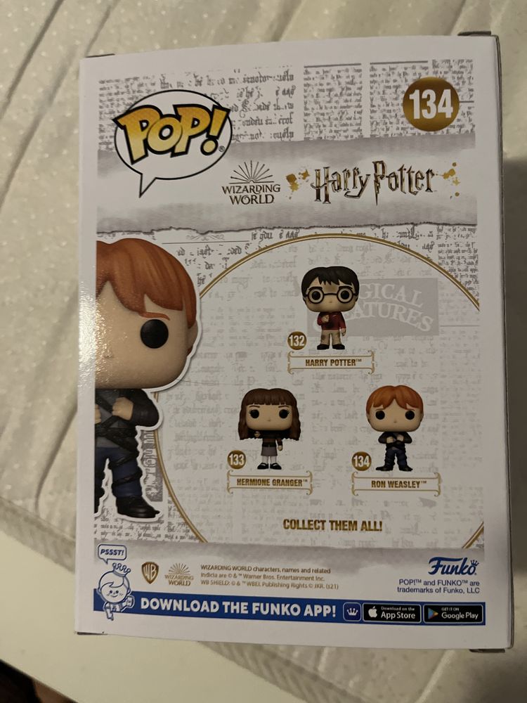 Harry potter Ron Weasley 134 Funko pop figurka